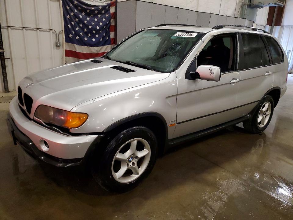 2002 BMW X5 VIN 5UXFA53532LP35888 COPART salvage auction — SIDE, Mn - Cert Of Title-Prior Salvage, sold $550 on 2026-07-20 (photo 1)