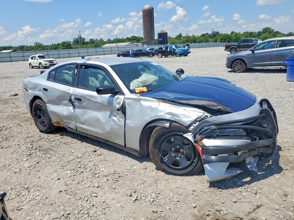 2021 Dodge Charger VIN 2C3CDXAT1MH643546 COPART salvage auction — FRONT END, Al - Cert Of Title-Salvage Title, sold $1,250 on 2026-07-09 (photo 4)