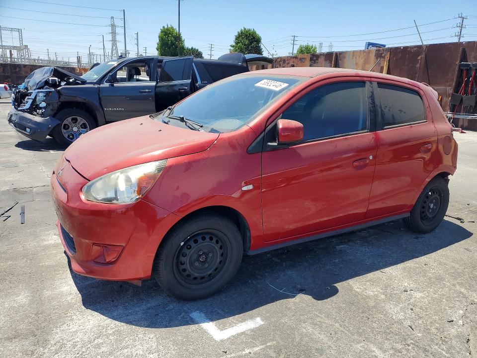 2015 Mitsubishi VIN ML32A3HJ4FH032323 COPART salvage auction — REAR END, Ca - Salvage Certificate, sold $875 on 2026-07-31 (photo 1)