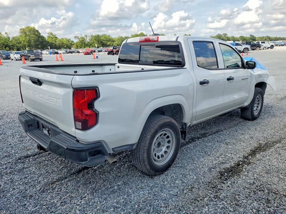 2025 Chevrolet Colorado VIN 1GCPSBEK4S1158790 COPART salvage auction — FRONT END, TX - CERTIFICATE OF TITLE, sold $9,700 on 2026-07-09 (photo 3)