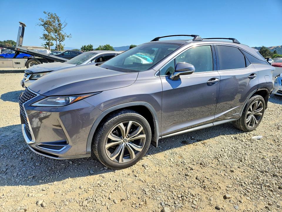 2020 Lexus Rx 450h VIN 2T2HGMDAXLC052590 — COPART salvage auction photo