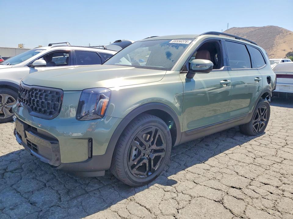 2025 Kia Telluride VIN 5XYP3DGC5SG655104 COPART salvage auction — REAR END, Ca - Salvage Certificate, sold $19,700 on 2026-07-02 (photo 1)