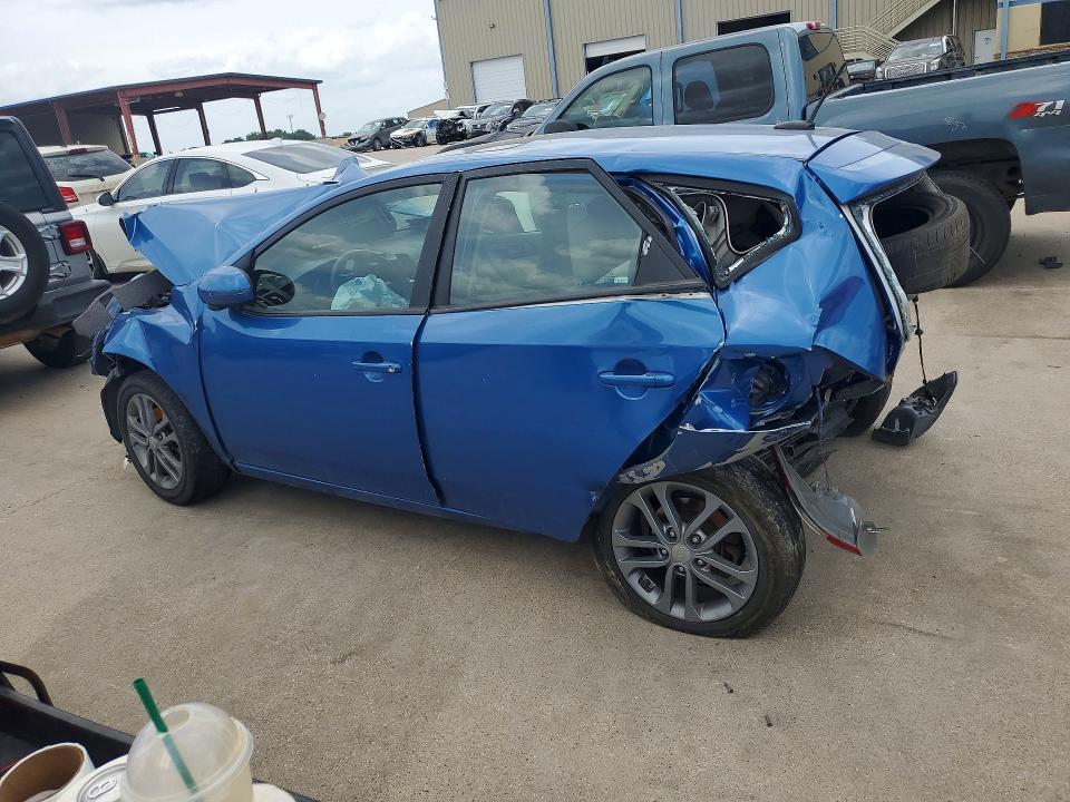 2011 Kia Forte VIN KNAFU5A21B5429078 COPART salvage auction — REAR END, TX - SALVAGE VEHICLE TITLE (P), sold $225 on 2026-07-13 (photo 2)