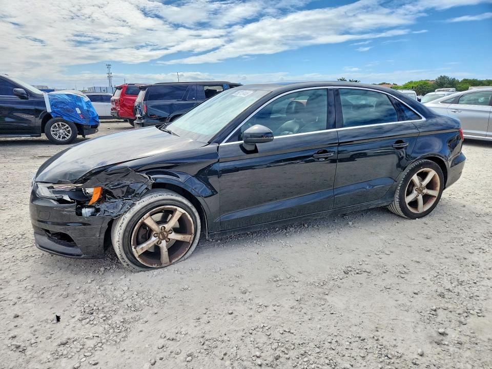 2015 Audi A3 VIN WAUACGFF3F1010876 COPART salvage auction — FRONT END, Fl - Cert Of Title Slvg Rebuildable, sold $1,500 on 2026-07-31 (photo 1)