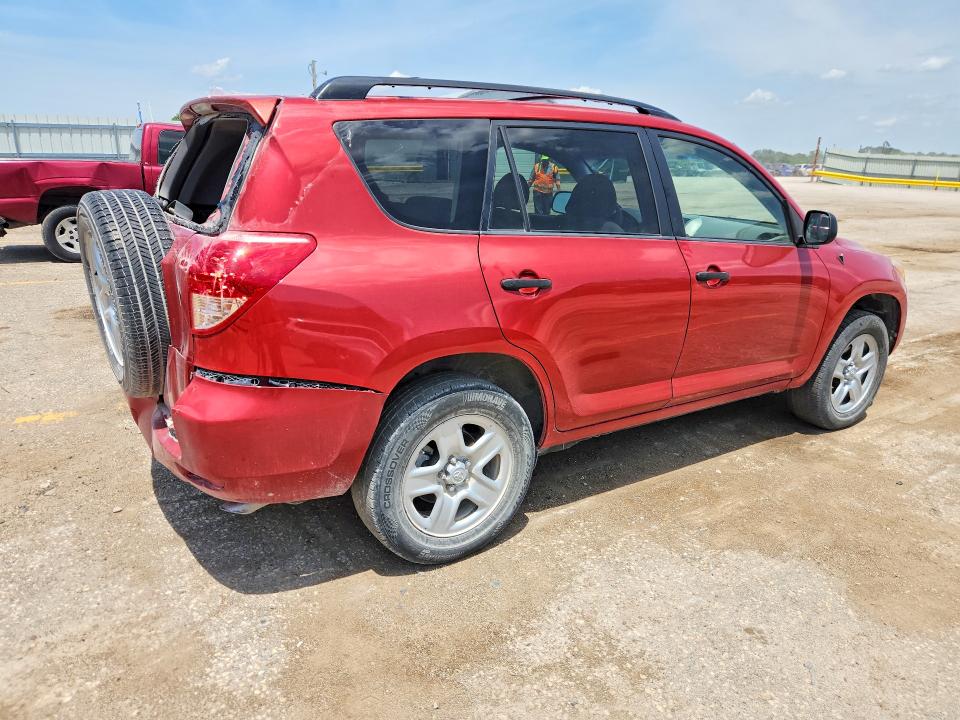 2008 Toyota Rav4 VIN JTMZK33V686012849 COPART salvage auction — REAR END, KS - CERT OF TITLE-SALVAGE, sold $700 on 2026-07-29 (photo 3)