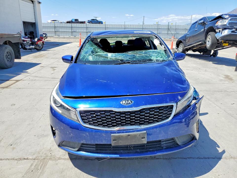 2018 Kia Forte VIN 3KPFK4A7XJE271597 COPART salvage auction — FRONT END, Ut - Salvage Certificate, sold $1,350 on 2026-08-03 (photo 5)