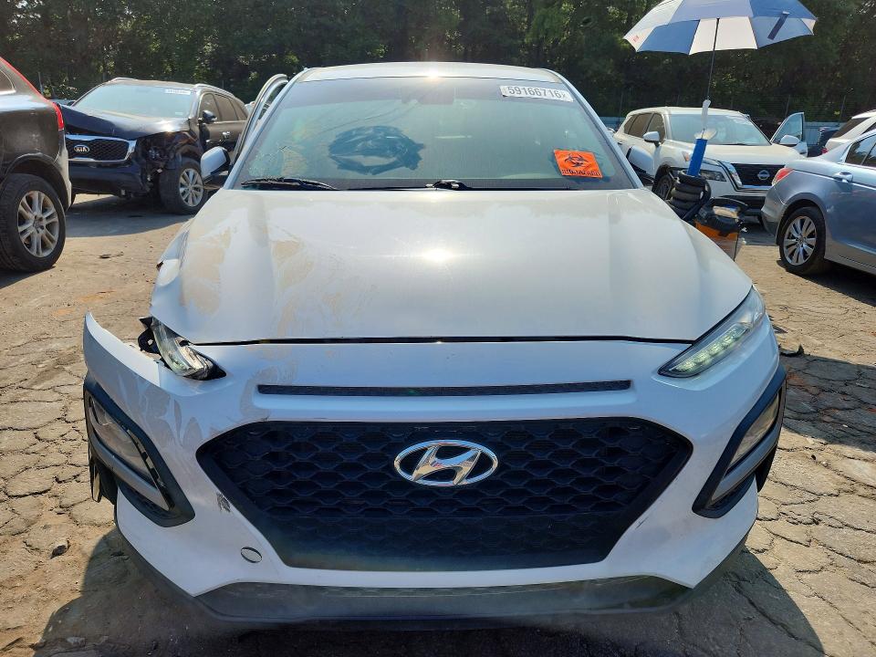 2021 Hyundai Kona VIN KM8K12AA5MU663566 COPART salvage auction — FRONT END, Al - Cert Of Title-Salvage Title, sold $3,850 on 2026-07-21 (photo 5)