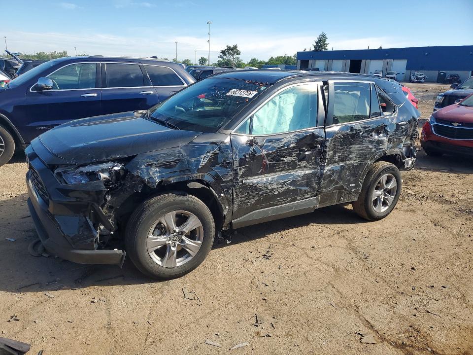 2022 Toyota Rav 4 VIN 4T3RWRFV0NU065981 COPART salvage auction — SIDE, MI - CERTIFICATE OF TITLE, sold $9,300 on 2026-07-02 (photo 1)