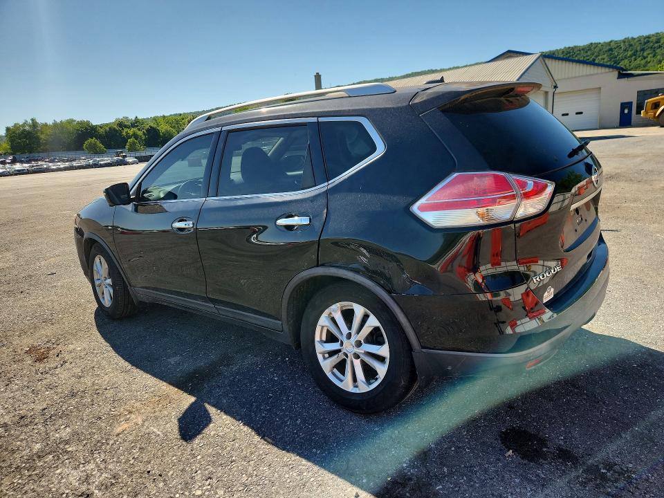 2016 Nissan Rogue VIN KNMAT2MV6GP692585 COPART salvage auction — SIDE, Pa - Certificate Of Salvage, sold $1,600 on 2026-07-07 (photo 2)