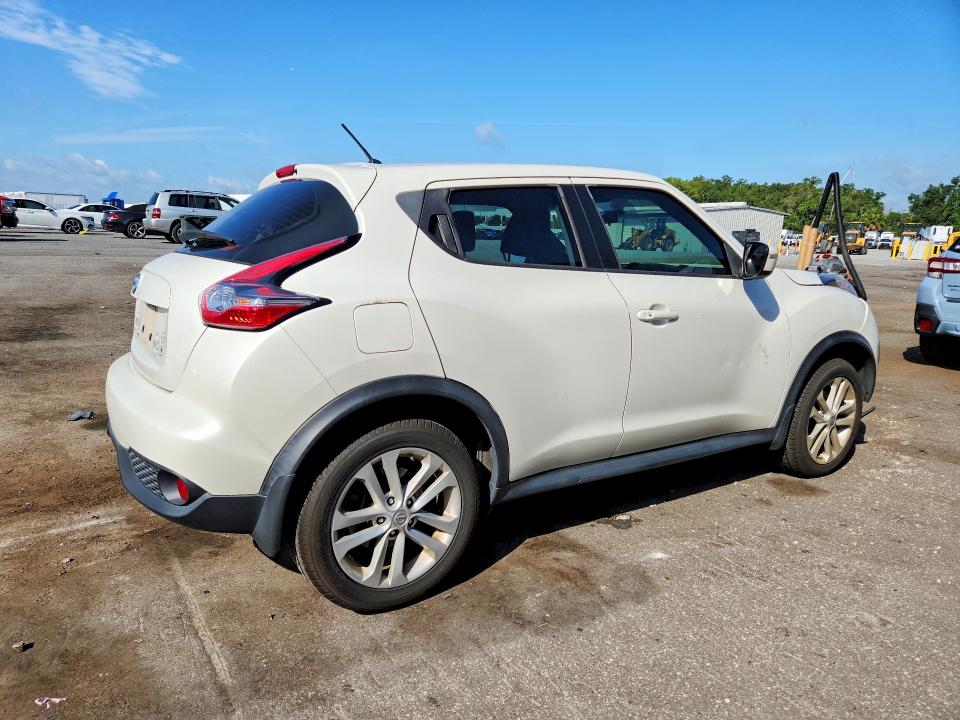 2015 Nissan Juke VIN JN8AF5MR3FT503848 COPART salvage auction — FRONT END, Fl - Cert Of Title Slvg Rebuildable, sold $300 on 2026-07-13 (photo 3)