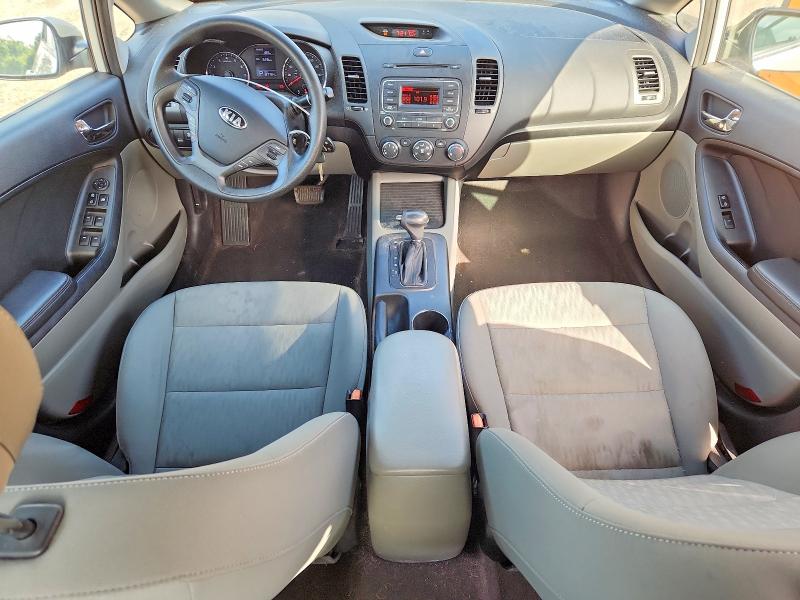 2015 Kia Forte VIN KNAFK4A68F5314891 COPART salvage auction — REAR END, Il - Salvage Certificate, sold $1,650 on 2026-07-16 (photo 8)