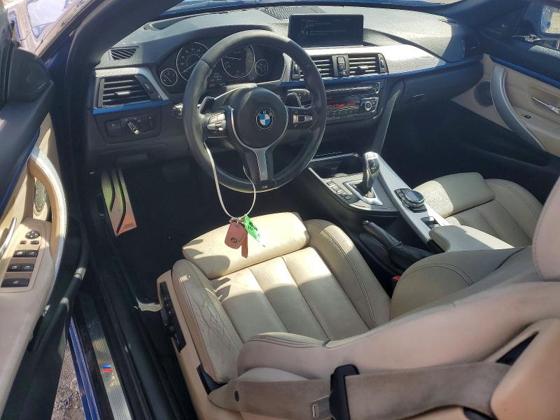 2014 BMW 4er VIN WBA3V7C56EJ873362 COPART salvage auction — FRONT END, Fl - Cert Of Title Slvg Rebuildable, sold $5,700 on 2026-08-17 (photo 8)