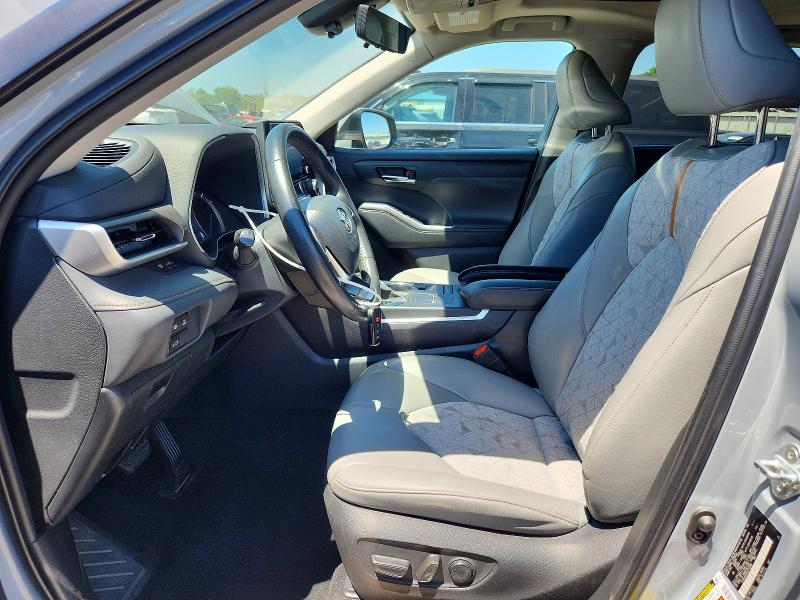 2022 Toyota Highlander VIN 5TDAARAH9NS516999 COPART salvage auction — SIDE, Pa - Certificate Of Salvage, sold $18,900 on 2026-07-31 (photo 7)