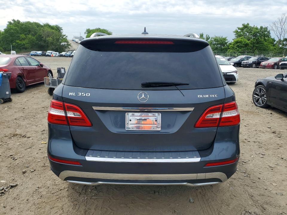 2012 Mercedes-benz M-klasse VIN 4JGDA2EBXCA025650 COPART salvage auction — MECHANICAL, In - Certificate Of Title, sold $4,300 on 2026-07-09 (photo 6)