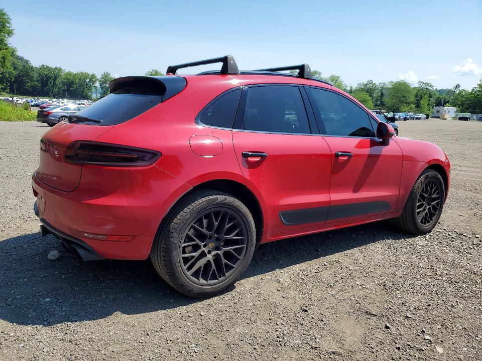 2017 Porsche Macan VIN WP1AG2A5XHLB52835 COPART salvage auction — FRONT END, Nj - Cert Of Title-Salvage, sold $7,900 on 2026-08-13 (photo 3)