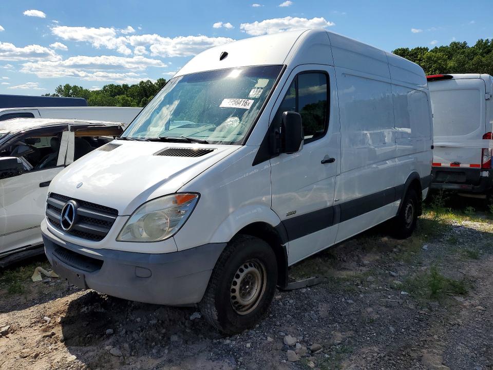 2012 Mercedes-benz Sprinter VIN WD3PE7CCXC5628048 COPART salvage auction — MECHANICAL, Pa - Cert Of Title (P), sold $1,000 on 2026-07-09 (photo 1)