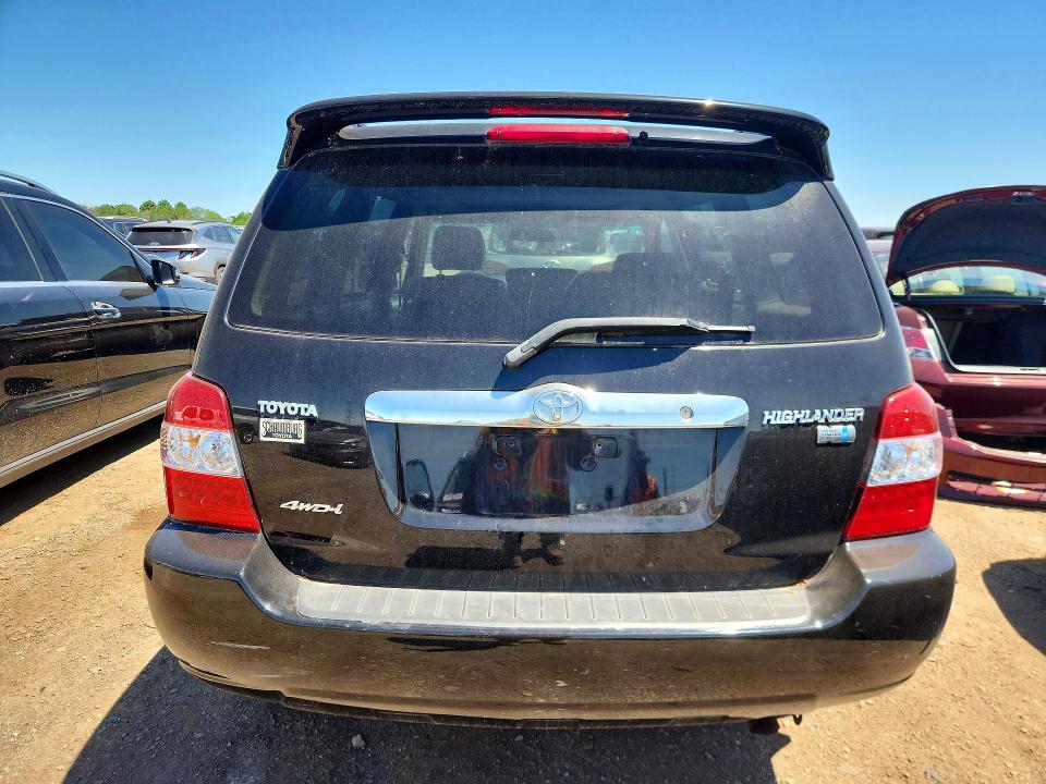 2007 Toyota Highlander VIN JTEHW21A570044909 COPART salvage auction — MECHANICAL, Il - Certificate Of Title, sold $675 on 2026-07-28 (photo 6)