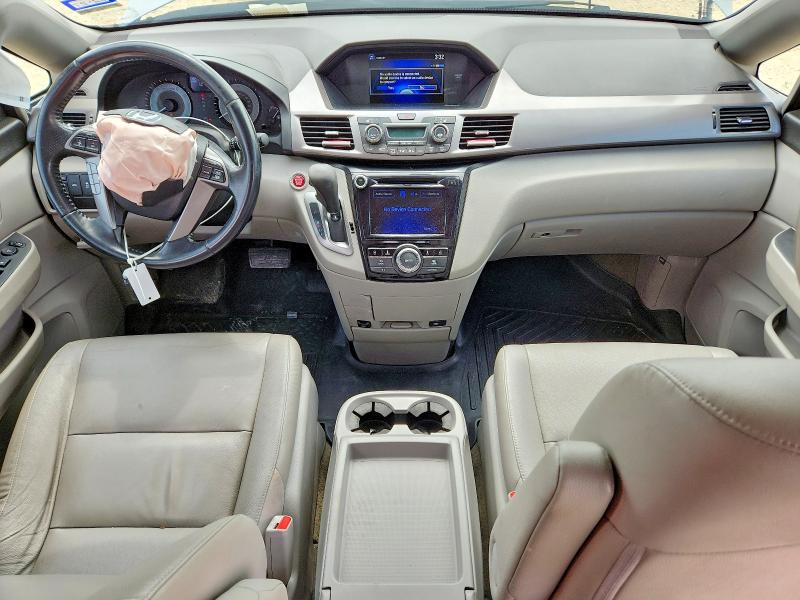 2016 Honda Odyssey VIN 5FNRL5H68GB145240 COPART salvage auction — FRONT END, Tx - Salvage Vehicle Title, sold $2,100 on 2026-07-02 (photo 8)