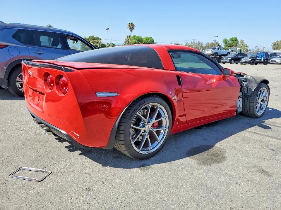 2006 Chevrolet Corvette VIN 1G1YY26E265126200 COPART salvage auction — FRONT END, Ca - Salvage Certificate, sold $30,750 on 2026-07-30 (photo 3)