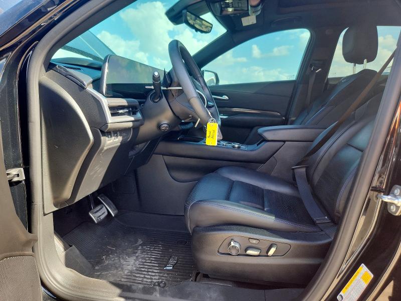 2024 Cadillac Xt4 VIN 1GYFZER49RF242826 COPART salvage auction — FRONT END, TX - SALVAGE VEHICLE TITLE, sold $8,300 on 2026-09-03 (photo 7)