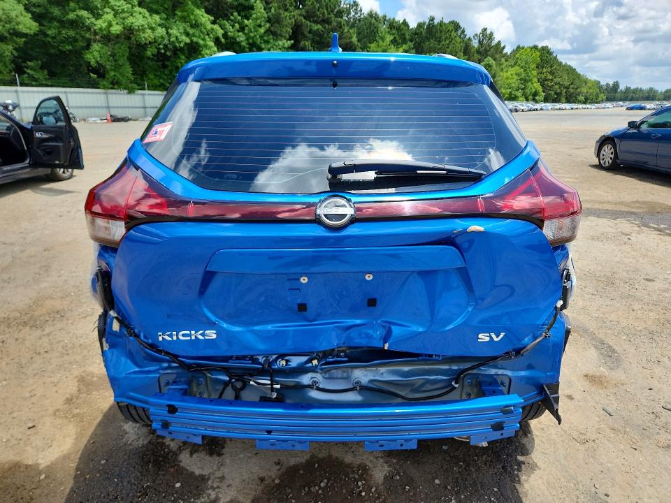 2023 Nissan Kicks VIN 3N1CP5CV9PL543523 COPART salvage auction — REAR END, La - Cert Of Title-Salvage, sold $5,200 on 2026-07-09 (photo 6)