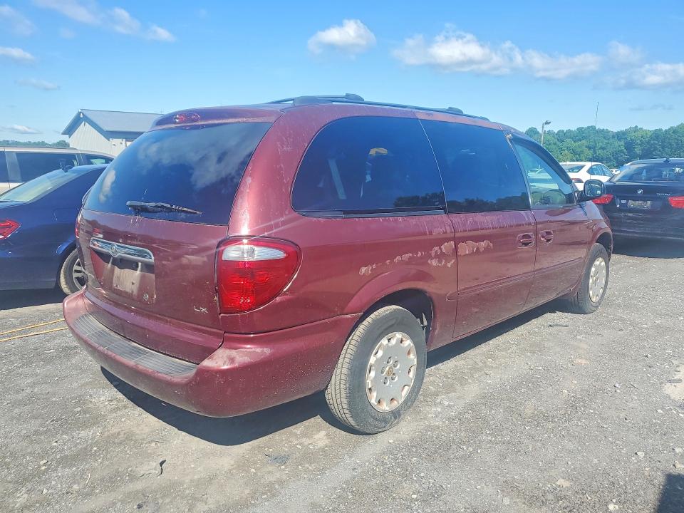 2002 Chrysler Voyager VIN 2C4GP44352R693436 COPART salvage auction — MECHANICAL, PA - CERT OF TITLE, sold $375 on 2026-07-02 (photo 3)