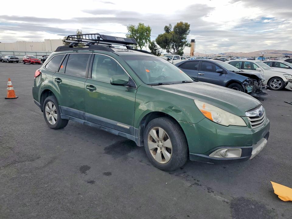 2011 Subaru Outback VIN 4S4BRBLC3B3416234 COPART salvage auction — FRONT END, CA - SALVAGE CERTIFICATE, sold $700 on 2026-07-29 (photo 4)
