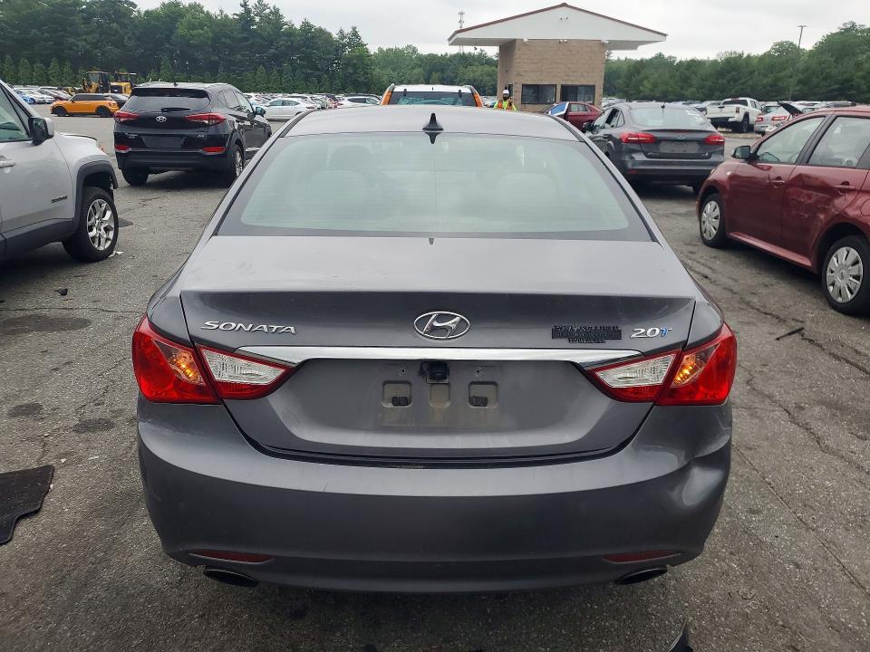 2012 Hyundai Sonata VIN 5NPEC4AB0CH337604 COPART salvage auction — FRONT END, CT - CERT OF TITLE-SALVAGE, sold $475 on 2026-07-16 (photo 6)