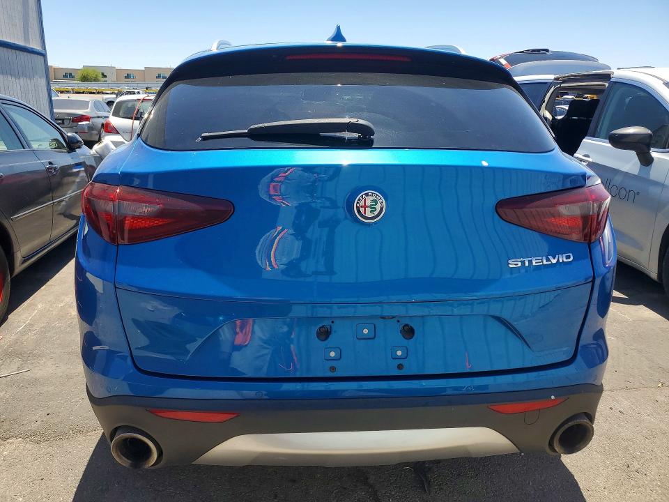 2020 Alfa romeo Stelvio VIN ZASPAJAN3L7C84304 COPART salvage auction — FRONT END, Nv - Salvage Title, sold $4,500 on 2026-07-22 (photo 6)
