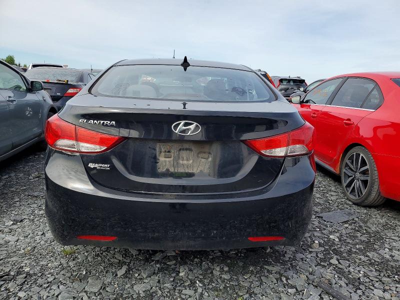 2013 Hyundai Elantra VIN 5NPDH4AEXDH187073 COPART salvage auction — FRONT END, Qc - Gravement Accidente, sold $725 on 2026-07-28 (photo 6)
