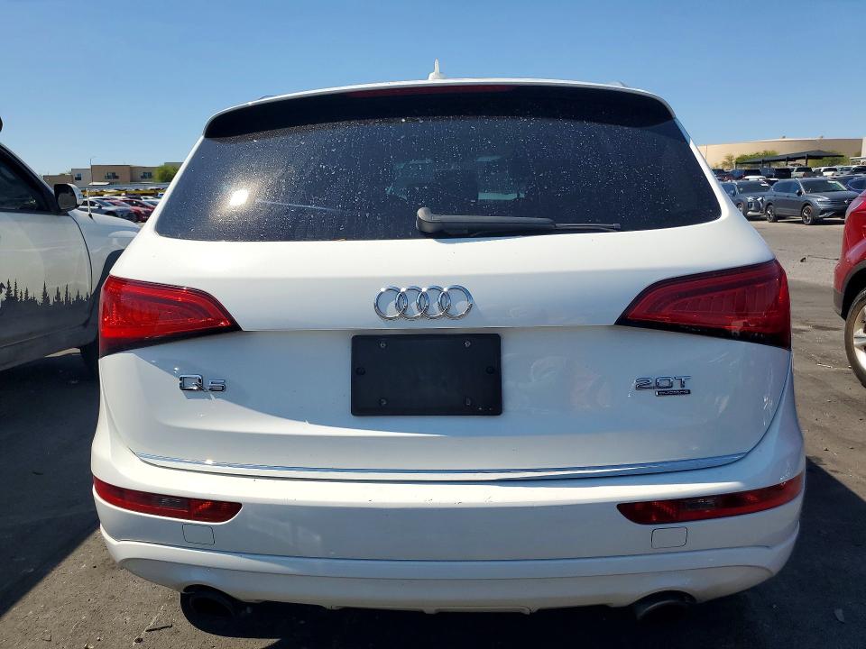 2015 Audi Q5 VIN WA1CFAFP1FA039876 COPART salvage auction — MINOR DENT/SCRATCHES, Ca - Certificate Of Title, sold $1,250 on 2026-07-22 (photo 6)