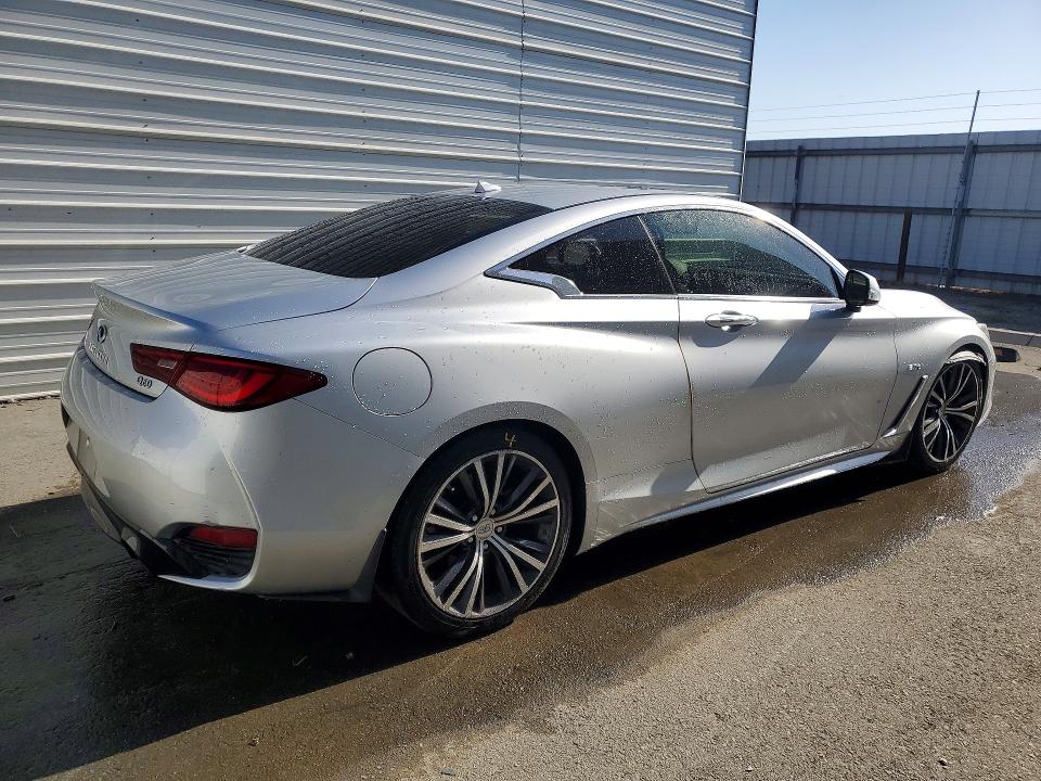 2017 Infiniti Q60 VIN JN1EV7EK1HM363778 COPART salvage auction — MINOR DENT/SCRATCHES, Ca - Certificate Of Title, sold $10,300 on 2026-07-14 (photo 3)