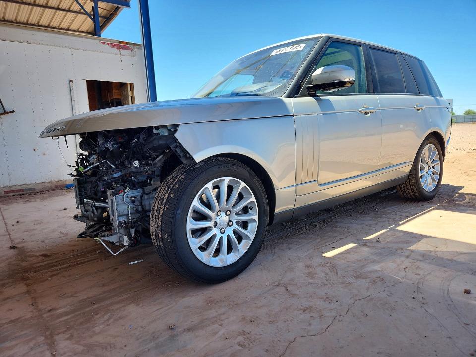 2020 Land rover RANGE ROVER VIN SALGS2RU8LA586786 COPART salvage auction — FRONT END, Az - Cert Of Title - Salvage, sold $12,000 on 2026-07-07 (photo 1)