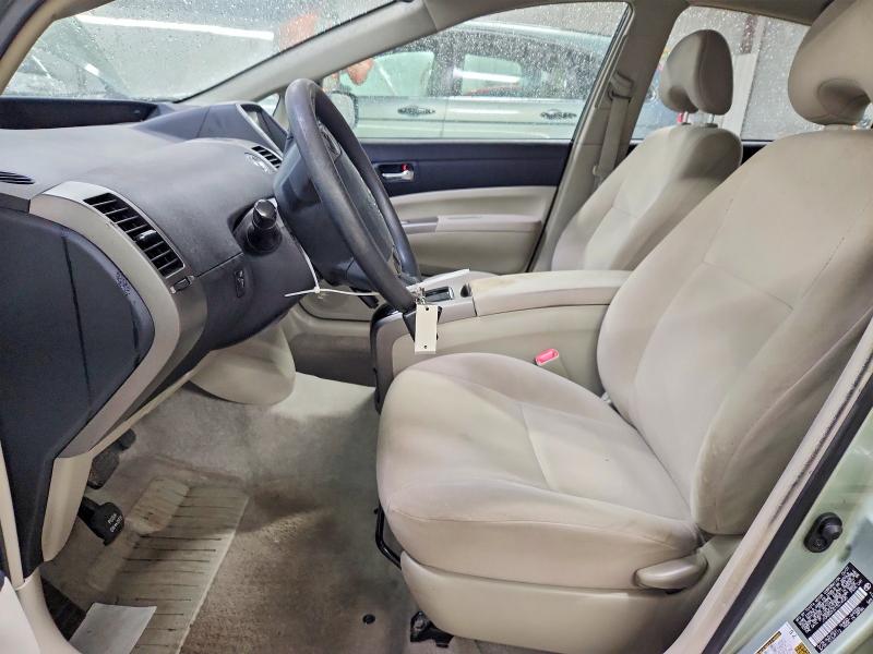 2007 Toyota Prius VIN JTDKB20U273274925 COPART salvage auction — FRONT END, Il - Salvage Certificate, sold $1,400 on 2026-07-21 (photo 7)