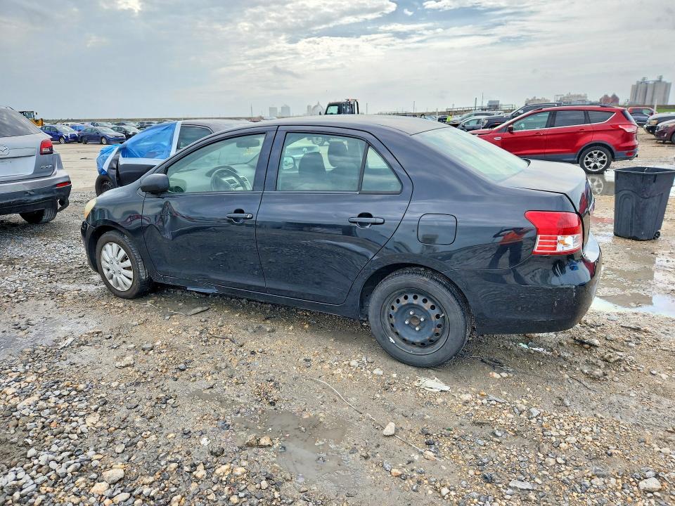 2012 Toyota Yaris VIN JTDBT4K33CL021295 COPART salvage auction — REAR END, Ca - Salvage Certificate, sold $725 on 2026-07-29 (photo 2)