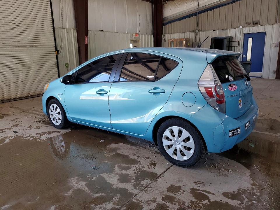 2014 Toyota Prius VIN JTDKDTB36E1069458 COPART salvage auction — REAR END, Pa - Non Public Clean Title, sold $1,500 on 2026-07-19 (photo 2)