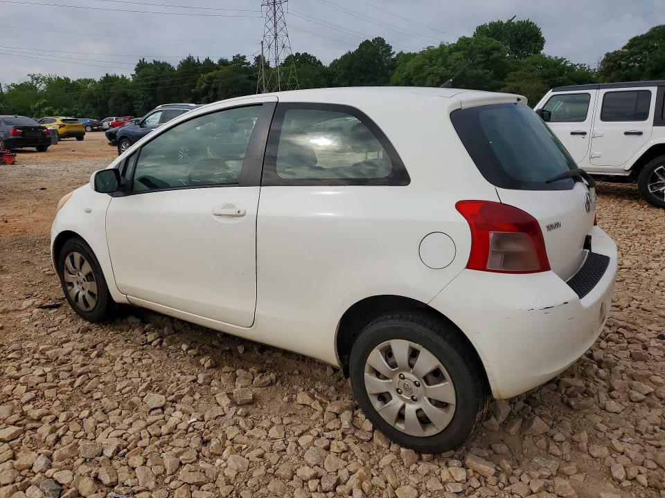 2007 Toyota Yaris VIN JTDJT923475131887 COPART salvage auction — SIDE, NC - SALVAGE CERTIFICATE OF TITLE, sold $250 on 2026-07-27 (photo 2)