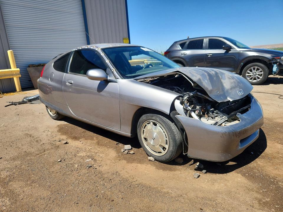 2000 Honda Insight VIN JHMZE1376YT000245 COPART salvage auction — FRONT END, Nm - Cert Of Title-Salvage, sold $200 on 2026-07-13 (photo 4)