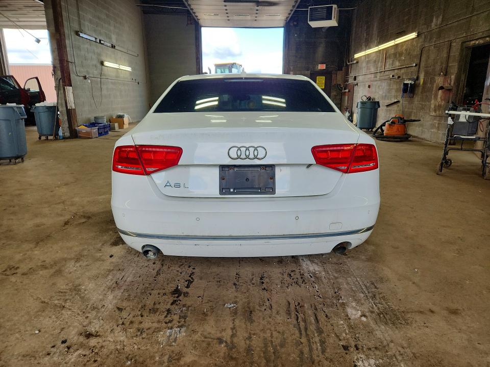 2013 Audi A8 VIN WAURGAFD2DN016452 COPART salvage auction — MECHANICAL, NY - CERTIFICATE OF TITLE, sold $375 on 2026-07-27 (photo 6)