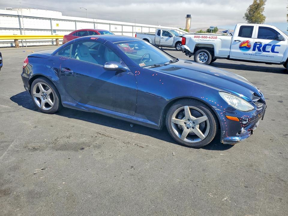 2005 Mercedes-benz Slk-class VIN WDBWK56F05F056455 COPART salvage auction — REAR END, Ca - Salvage Certificate, sold $500 on 2026-07-27 (photo 4)