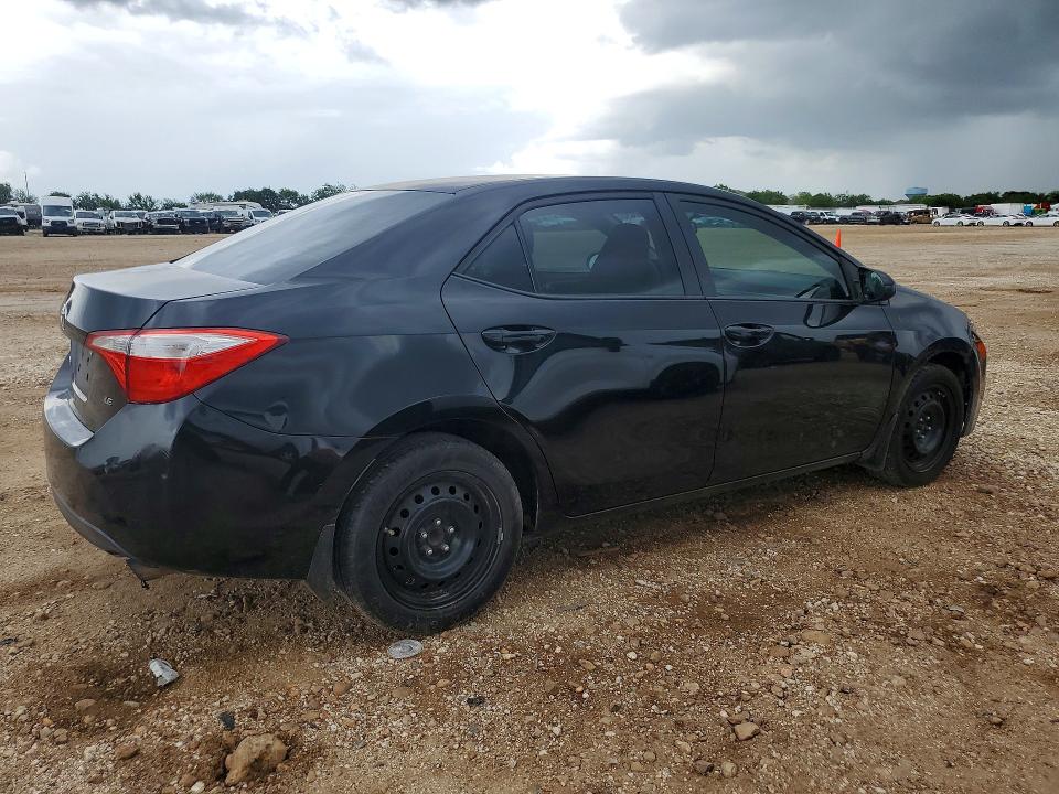 2014 Toyota Corolla VIN 5YFBURHE6EP114180 COPART salvage auction — SIDE, Tx - Salvage Vehicle Title, sold $2,650 on 2026-07-09 (photo 3)