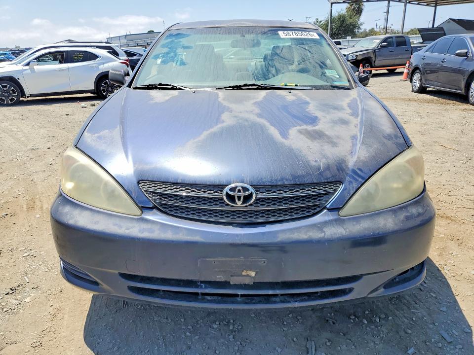 2002 Toyota Camry VIN JTDBE32K020018124 COPART salvage auction — SIDE, Ca - Salvage Certificate, sold $475 on 2026-07-07 (photo 5)