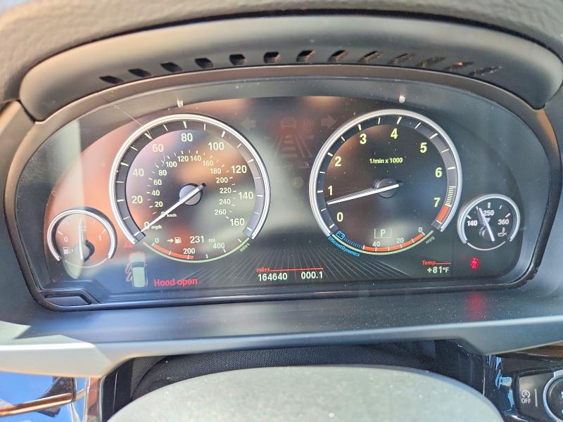 2015 BMW X5 VIN 5UXKR0C53F0K55884 COPART salvage auction — BURN, Il - Salvage Certificate, sold $2,600 on 2026-07-16 (photo 9)