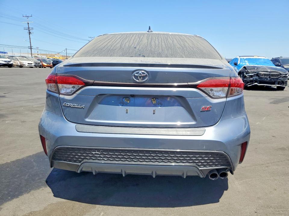 2021 Toyota Corolla VIN JTDS4MCE5MJ060268 COPART salvage auction — FRONT END, Ca - Salvage Certificate, sold $5,500 on 2026-07-15 (photo 6)