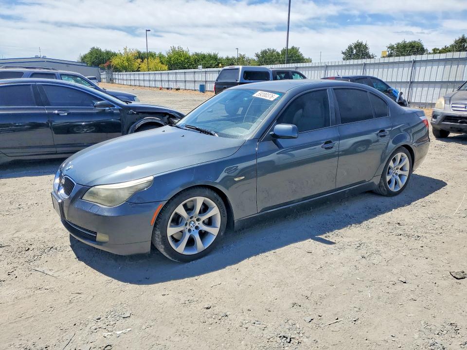 2008 BMW 5 series VIN WBANW13538CZ79912 COPART salvage auction — NORMAL WEAR, CA - DIS/DLR/EXP ONLY CLEAN TITLE, sold $850 on 2026-07-09 (photo 1)