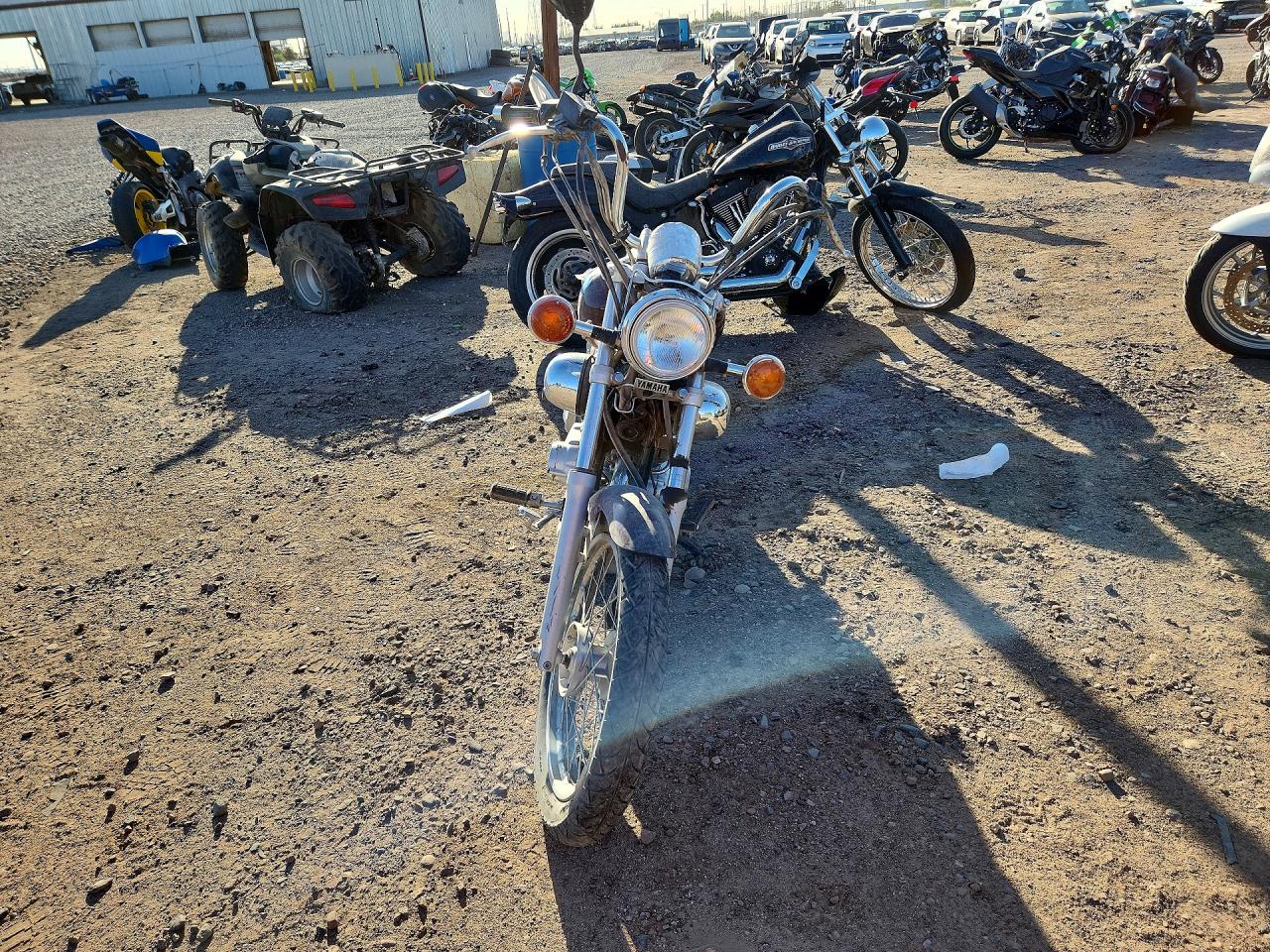 2009 Yamaha XV250 VIN JYAVG04E79A009661 COPART salvage auction — Side, AZ - CERTIFICATE OF TITLE, sold $500 on 2026-07-01 (photo 2)