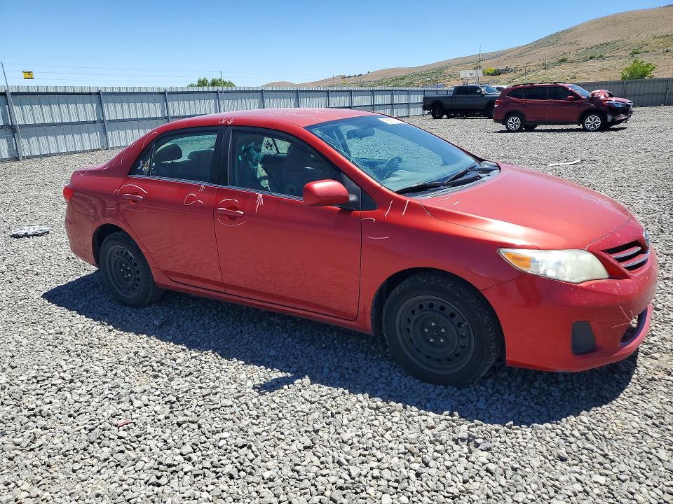 2013 Toyota Corolla VIN 5YFBU4EE1DP157427 COPART salvage auction — SIDE, Nv - Salvage Title, sold $1,750 on 2026-07-30 (photo 4)