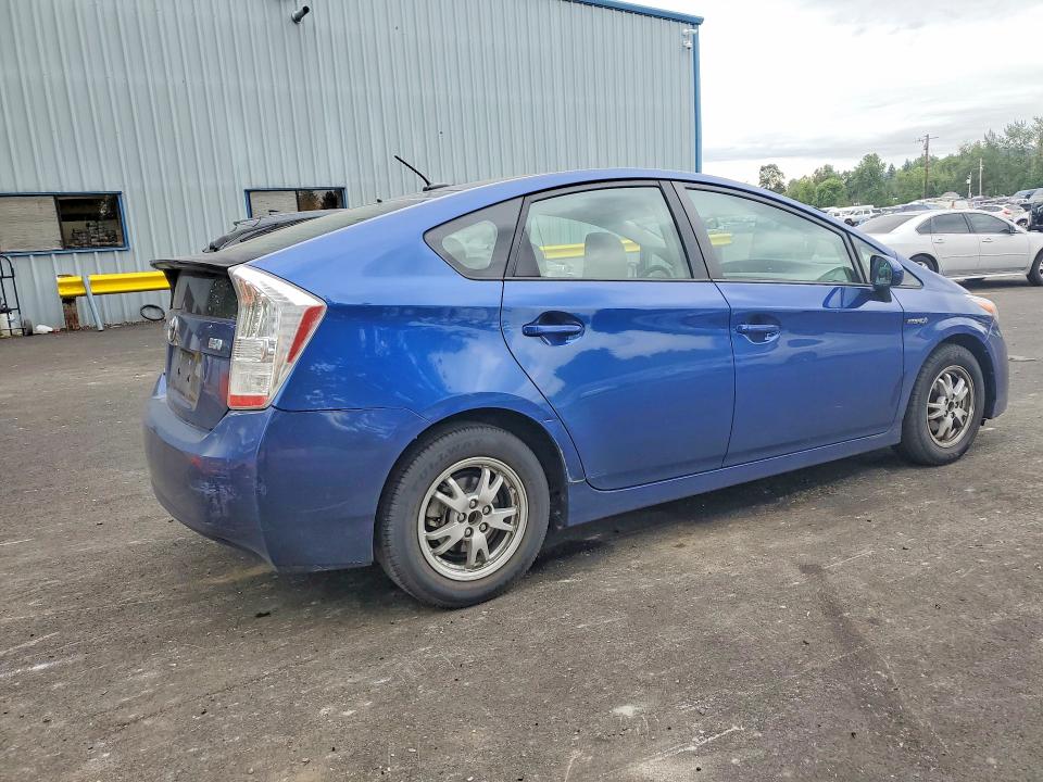 2010 Toyota Prius VIN JTDKN3DU0A0159286 COPART salvage auction — SIDE, OR - SALVAGE TITLE CERTIFICATE, sold $1,050 on 2026-07-27 (photo 3)