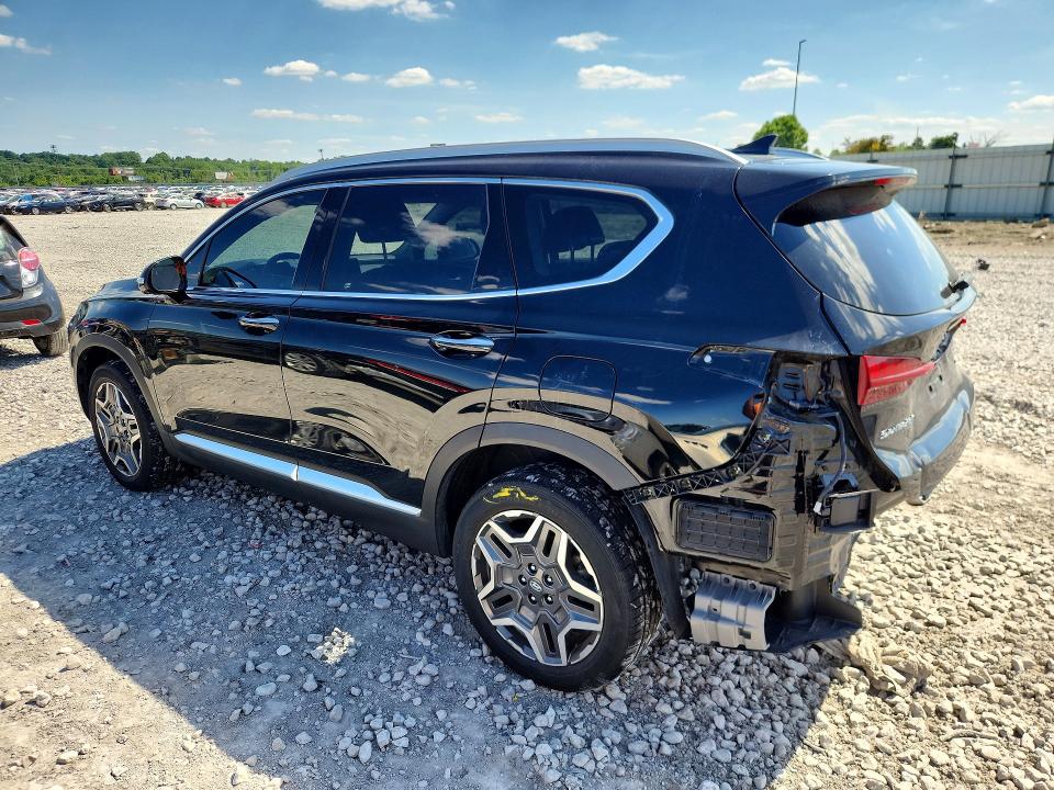 2022 Hyundai VIN KM8S5DA19NU054255 COPART salvage auction — REAR END, Il - Salvage Certificate, sold $15,200 on 2026-07-27 (photo 2)
