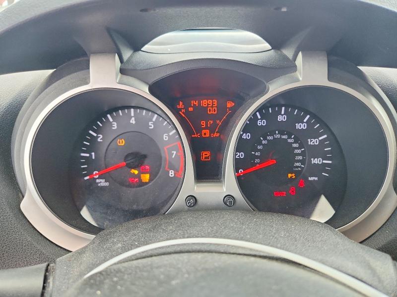 2011 Nissan Juke VIN JN8AF5MRXBT012641 COPART salvage auction — WATER/FLOOD, Fl - Certificate Of Title, sold $375 on 2026-07-14 (photo 9)